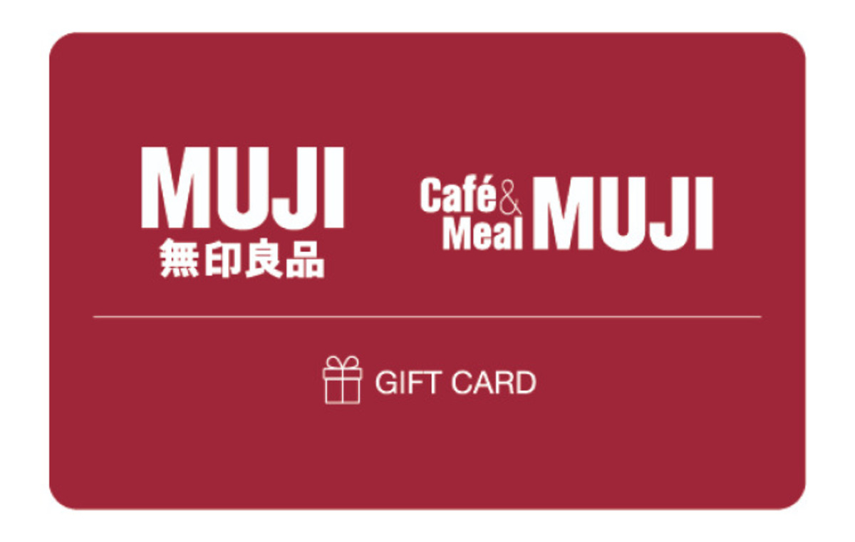 Muji Gift card