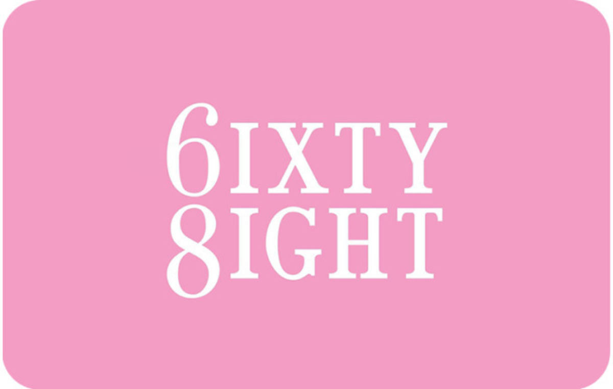 6IXTY8IGHT Gift card