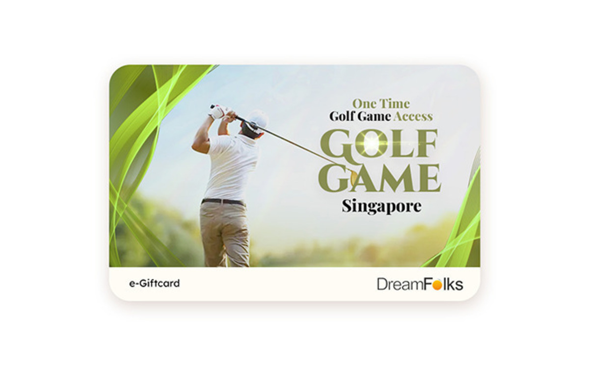One-Time Singapore Golf Game Access  Gift card