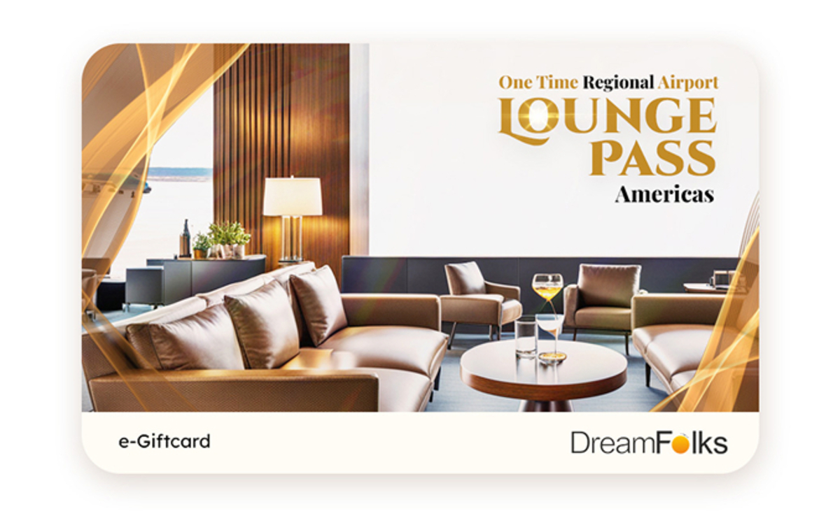 One-Time Americas Region Airport Lounge Access Gift card