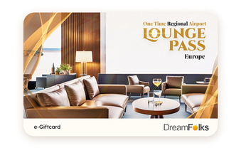 One-Time Europe Region Airport Lounge Access