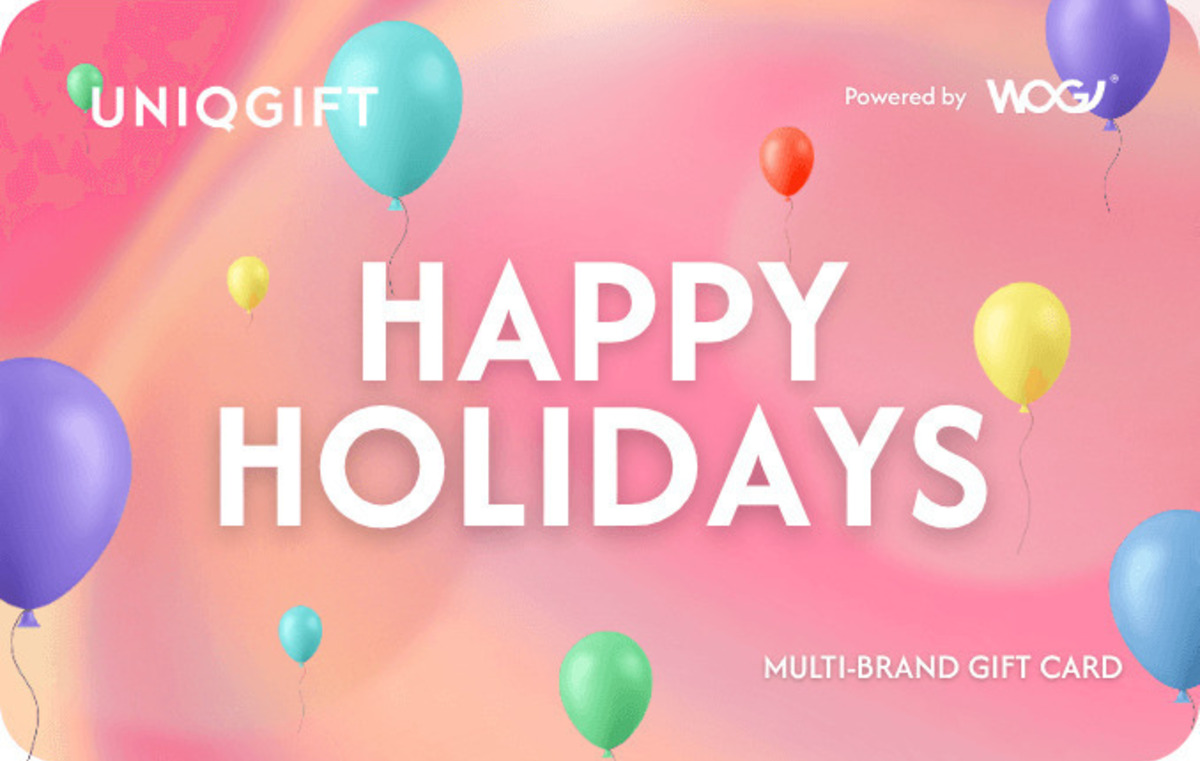 HAPPY HOLIDAY Gift card