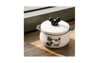 Disney Mickey Mouse Collection - 1.5L Ceramic Cooking Pot HKP1008-WHT