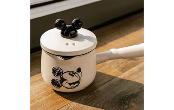 Disney Mickey Mouse Collection - 1.3L Ceramic Cooking Sauce Pot HKP1009-WHT