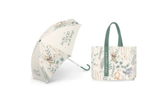 Disney Winnie The Pooh Collection - Foldable Umbrella with Bag (Green) UMO1000-GRN