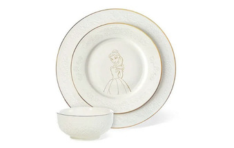 Disney Princess 3Pcs Dinnerware (Beige) HKP1065-BEI