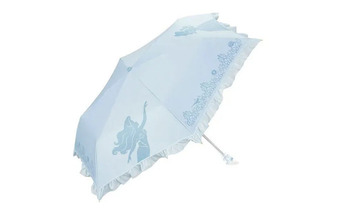 Disney Princess 21 Inch Foldable Umbrella (Light Blue)