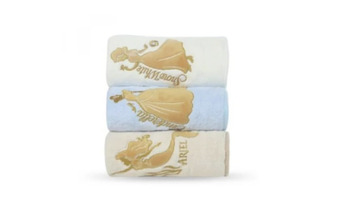 Disney Princess 3 Pieces Hand Towel Set (Mixed)